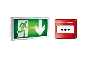 Vente et Maintenance blocs de secours et tappes de désenfumage